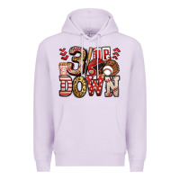 Lilac three up three down baseball Premium Hoodie - Jasminsmagicworld