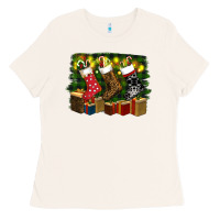 Bone Christmas Ladies Tee - RanaPortraitStore