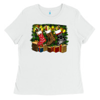 White Christmas Ladies Tee - RanaPortraitStore