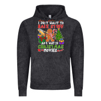 Vintage Black I Just Want To Bake Stuff And Watch Christmas Movies Vintage Hoodie - minhPixels