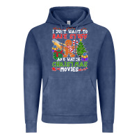 Vintage Denim I Just Want To Bake Stuff And Watch Christmas Movies Vintage Hoodie - minhPixels