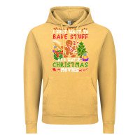 Vintage Mustard I Just Want To Bake Stuff And Watch Christmas Movies Vintage Hoodie - minhPixels
