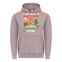 Vintage Zinc I Just Want To Bake Stuff And Watch Christmas Movies Vintage Hoodie - minhPixels