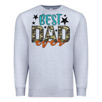 Heather Grey best dad ever Premium Sweatshirt - Artiststas