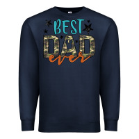 Navy best dad ever Premium Sweatshirt - Artiststas