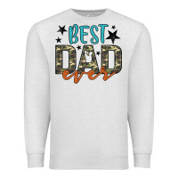 Oatmeal Heather best dad ever Premium Sweatshirt - Artiststas