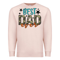 Pale Pink best dad ever Premium Sweatshirt - Artiststas