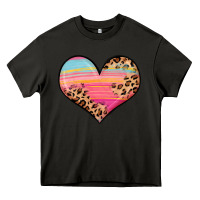 Asphalt valentine s day colorful heart Heavy Core Tee - LillyAllenDesigns