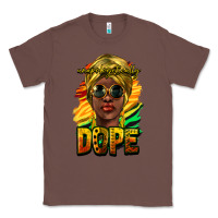 Chestnut unapologetically dope afro Classic Tee - NancyCooperArtShop