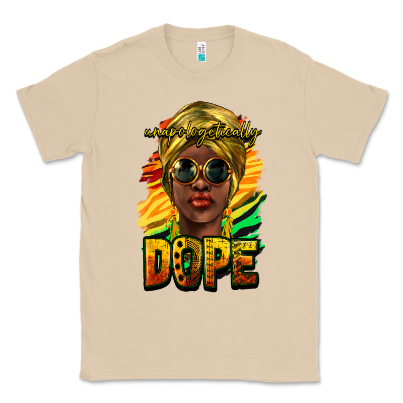 Unapologetically Dope Afro Classic Tee by NancyCooperArtShop | Teevron