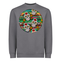Storm hispanic heritage month round earrings 4 Heavyweight Sweatshirt - BundleAndBundleShop