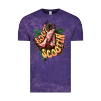 Cloud Purple Boots scootin Vintage Tee - HowdyJamesFarm