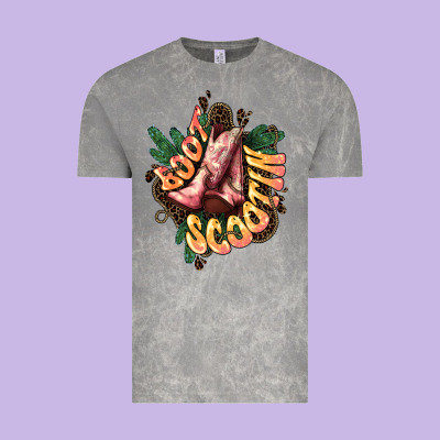 Boots Scootin Vintage Tee Designed By Howdyjamesfarm