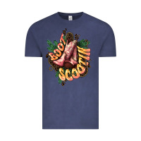 Vintage Denim Boots scootin Vintage Tee - HowdyJamesFarm