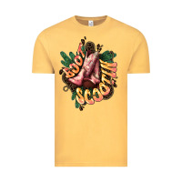 Vintage Mustard Boots scootin Vintage Tee - HowdyJamesFarm