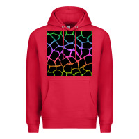 Cardinal giraffe glitter seamless pattern Premium Hoodie - BundleAndBundleShop