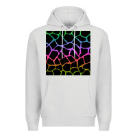 Dove Grey giraffe glitter seamless pattern Premium Hoodie - BundleAndBundleShop