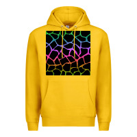 Lemon giraffe glitter seamless pattern Premium Hoodie - BundleAndBundleShop
