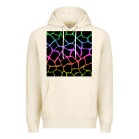 Tofu giraffe glitter seamless pattern Premium Hoodie - BundleAndBundleShop