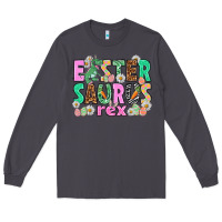 Smoke Easter Saurus Nurse Easter Day Long Sleeve Tee - HowdyJamesFarm