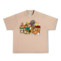 Burro Chicken coffee cups Urban Heavy Tee - HowdyJamesFarm