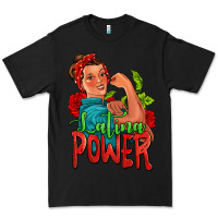 Black latina power strong woman Premium Tee - Jasminsmagicworld