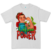 Dove Grey latina power strong woman Premium Tee - Jasminsmagicworld