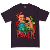 Plum latina power strong woman Premium Tee - Jasminsmagicworld