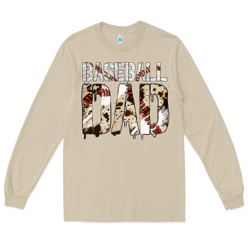 No Background Baseball Dad Long Sleeve Tee by Jasminsmagicworld | Teevron