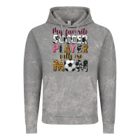 Cloud Rock my favorite soccer player calls me mom Vintage Hoodie - CowGirlArtShop
