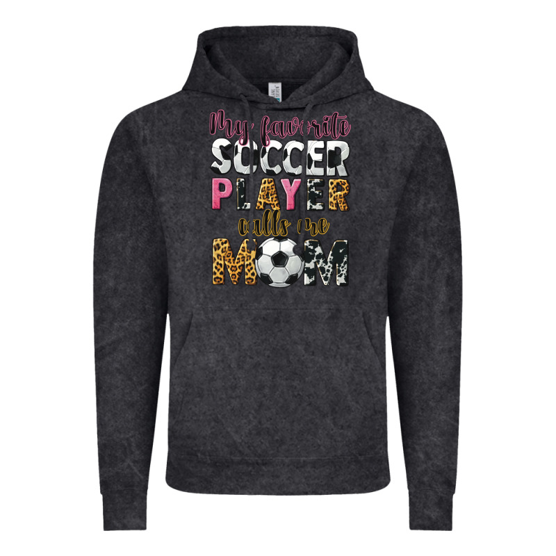 My Favorite Soccer Player Calls Me Mom Vintage Hoodie by CowGirlArtShop | Teevron