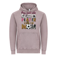 Vintage Zinc my favorite soccer player calls me mom Vintage Hoodie - CowGirlArtShop