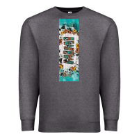 Charcoal Heather mimi sunflower cowhide leopard  pen wrap Premium Sweatshirt - Artiststas