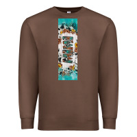 Chestnut mimi sunflower cowhide leopard  pen wrap Premium Sweatshirt - Artiststas
