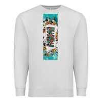 Dove Grey mimi sunflower cowhide leopard  pen wrap Premium Sweatshirt - Artiststas