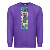 Purple mimi sunflower cowhide leopard  pen wrap Premium Sweatshirt - Artiststas