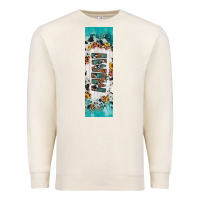 Sandshell mimi sunflower cowhide leopard  pen wrap Premium Sweatshirt - Artiststas