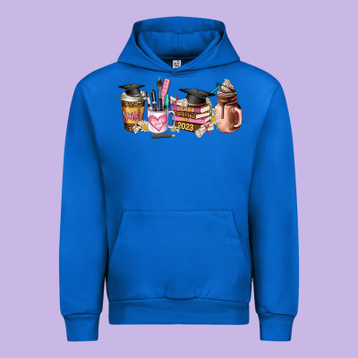 Senior 2023 Graduation Coffee Cups Urban Hoodie Designed By Adodesignshop
