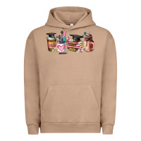 Pigment Burro senior 2023 graduation coffee cups Urban Hoodie - AdoDesignShop