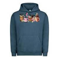 Pigment Midnight Navy senior 2023 graduation coffee cups Urban Hoodie - AdoDesignShop