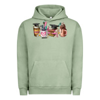 Pigment Oil Green senior 2023 graduation coffee cups Urban Hoodie - AdoDesignShop