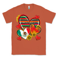 Copper Mexican Hearts Classic Tee - texasbilliewilder
