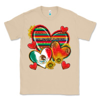 Mushroom Mexican Hearts Classic Tee - texasbilliewilder
