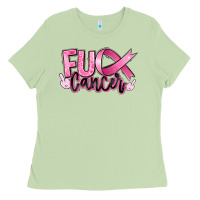 Matcha Fu*ck Cancer Ladies Tee - RanaPortraitStore