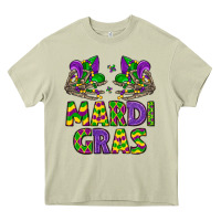 Mossy mardi gras Heavy Core Tee - LillyAllenDesigns