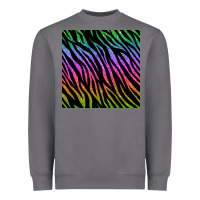 Storm zebra glitter seamless pattern Heavyweight Sweatshirt - BundleAndBundleShop
