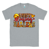 Heather Grey busy raising ballers softball Classic Tee - Jasminsmagicworld
