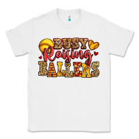 White busy raising ballers softball Classic Tee - Jasminsmagicworld