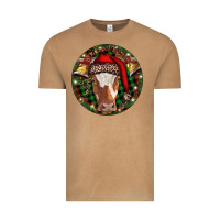 Vintage Camel Longhorn Cow Christmas Vintage Tee - RanaPortraitStore