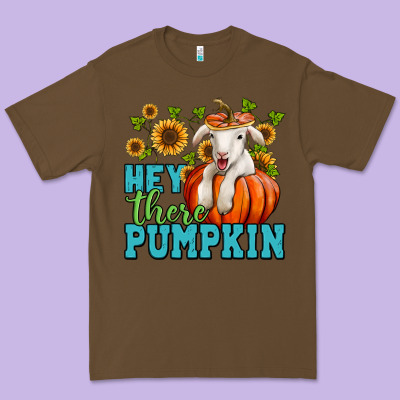 Hey There Pumpkin Lamb Premium Tee Designed By Jasminsmagicworld